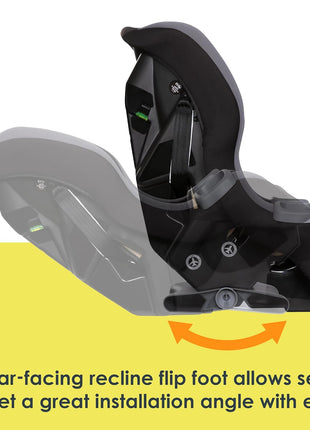 Baby Trend Trooper 3-in-1 Convertible Car Seat, Dash Black