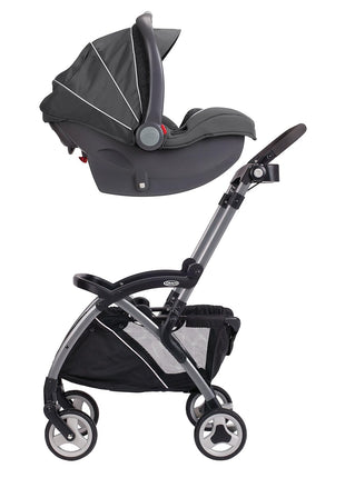 GracoÂ® Gomax Frame Stroller, Accepts All GracoÂ® Infant Car Seats, Backpack Style Lightweight Travel Stroller Frame
