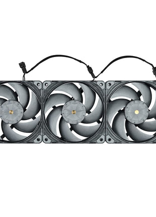 Phanteks T30-120 PWM Fan 120mm High-Performance Silent PC Case Fan 3-Pack