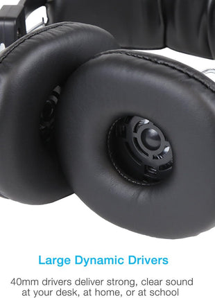 Cyber Acoustics ACM-500R Multi User Stereo Headphones