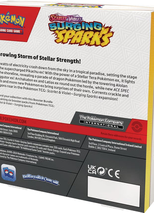 Pokemon TCG: Scarlet & Violet - Surging Sparks Booster Bundle