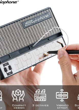 Stylophone The Original Pocket Electronic Synthesizer | Synth Musical Instrument | Synthesizer Keyboard | Stylophone Instrument Synth