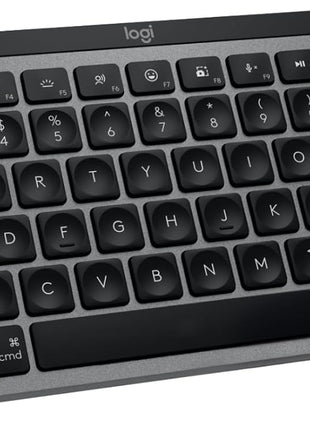 Logitech MX Keys Mini for Mac Minimalist Wireless Keyboard - Space Grey | Compact, Bluetooth, USB-C, tactile typing, compatible with MacBook Pro, MacBook Air, iMac, iPad