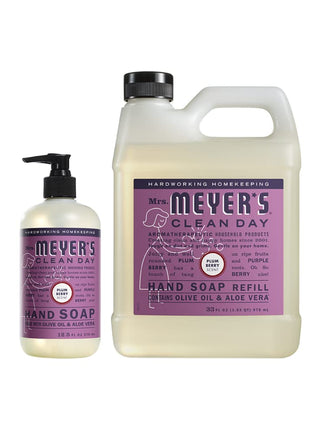 MRS. MEYER'S CLEAN DAY Hand Soap Refill, Lavender Scent, 33 Fl Oz Bottle
