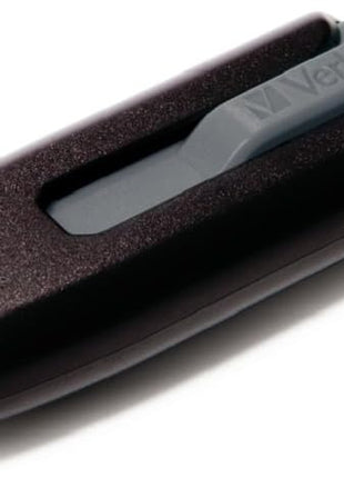 Verbatim 8GB USB 3.0 Store 'n' Go V3 Flash Drive - Cap-Less & PC/Mac Compatible - Gray