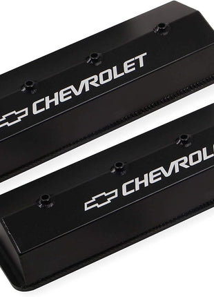 Holley Gm Fab Alum V/C Blk Center Bolt Sbc