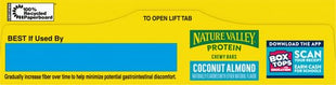 Nature Valley Chewy Granola Bar, Protein, Coconut Almond, 5 Bars, 7.1 OZ (Pack of 4)