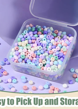 31Pcs Mini Bead Containers,Clear Diamond Art Storage Case, Plastic Craft Supply Case for Organizing,Rectangle Containers for DIY Bead Craft,Jewelry,Small Part