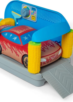 Melissa & Doug Spray & Shine Car Wash Color-Changing Water Toy Play Set Boys and Girls 3+