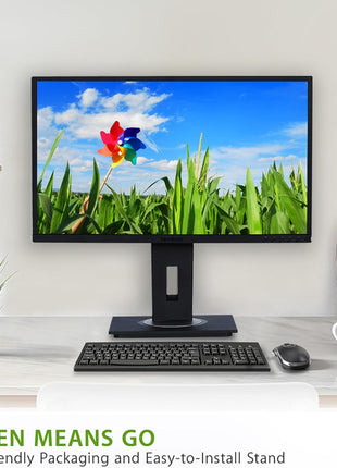 ViewSonic VG2248 22 Inch IPS 1080p Ergonomic Monitor with HDMI DisplayPort USB and 40 Degree Tilt for Home and Office