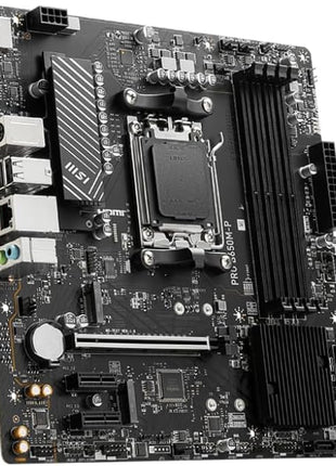 MSI PRO B650M-P ProSeries Motherboard (AMD Ryzen 9000/8000/7000 Series Processors, AM5, DDR5, PCIe 4.0, M.2, SATA 6Gb/s, USB 3.2 Gen 2, HDMI/DP, 2.5Gbps LAN, mATX)