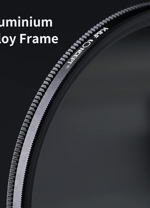 K&F CONCEPT 67mm Variable ND2-400 Lens Filter (1-9 Stops) for Camera Lens | Ultra Slim Adjustable Neutral Density Filter with Microfiber Cleaning Cloth (B-Series) FN101