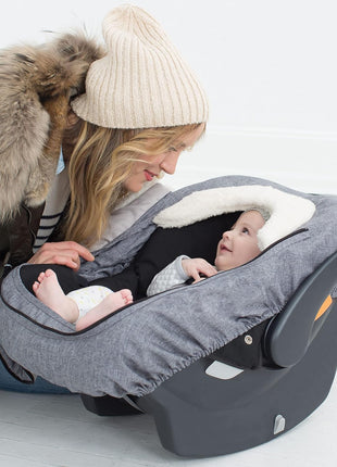 Skip Hop Winter Car Seat Cover, Stroll & Go, Heather Grey