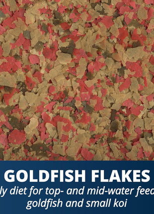 Tetra Goldfish Flakes, Nutritionally Balanced Diet For Aquarium Fish, Vitamin C Enriched Flakes, 7.06 oz