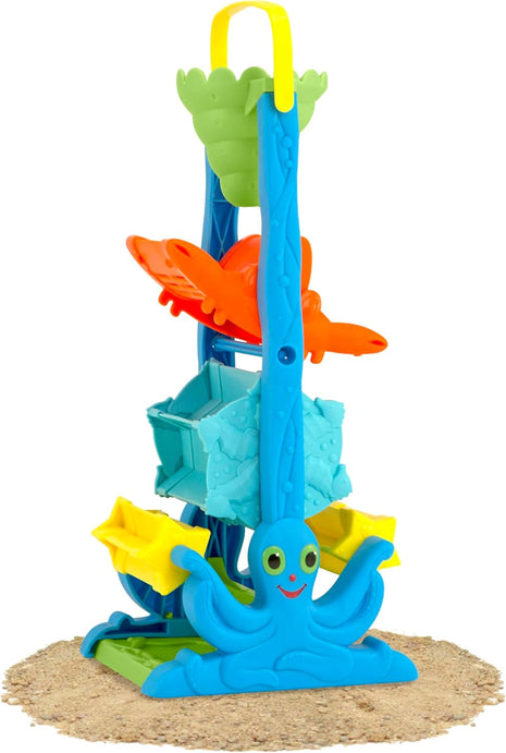 Melissa & Doug Seaside Sidekicks Funnel Fun Sand and Water Toy - Kids Outdoor Toys and Beach Toys for Toddlers, Encourages Sensory Play, Ages 2+