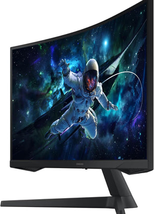 Samsung 32" Odyssey (G55C) Series QHD 1000R Curved Gaming Monitor, | 165Hz, 1ms(MPRT), HDR10, AMD Radeon FreeSync, Eye Care, Glare Free, Sharp Resolution (LS32CG550ENXZA)