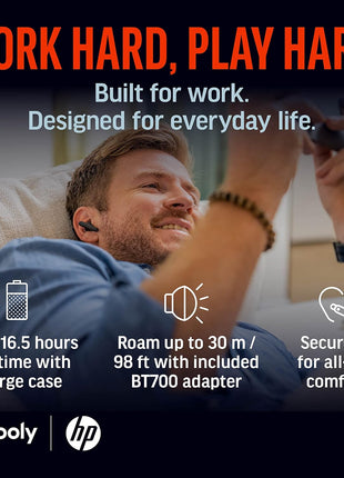 Poly Voyager Free 60+ USB-C Black