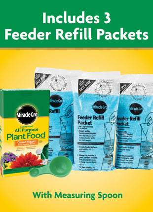 Miracle-Gro Water Soluble All Purpose Plant Food - Fertilizer For All Indoor or Outdoor Plants including Roses, Flowers, Vegetables, Houseplants, Trees, and Shrubs, 3 lbs.