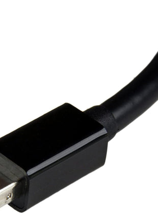 StarTech.com Mini DisplayPort to DVI Adapter - Mini DP to DVI-D Converter - 1080p Video - mDP or Thunderbolt 1/2 Mac/PC to DVI Monitor - Compact mDP 1.2 to DVI Single-Link Adapter Dongle (MDP2DVI3)