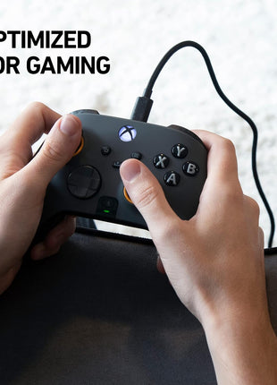 SCUF Braided USB-C Cable - Black 6 feet / 2 Meters USB Type C Connection and Charging for Xbox Controllers, PS5 Controllers, and Smart Phones - Xbox Series X;