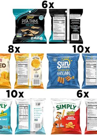 Frito-Lay Ultimate Smart Care Package 2.0, Variety Assortment of Snacks (Pack of 40)