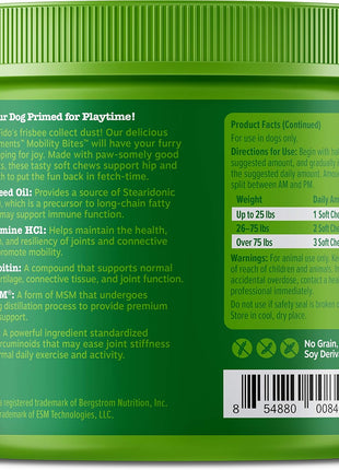 Allergy Immune Soft Chews + Hemp Seed for Dogs - with Curcumin + Glucosamine for Dogs with Hemp - Hip & Joint Dog Supplement with Chondroitin