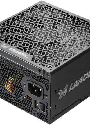 Super Flower Leadex VII XG 850W 80+ Gold, Cybenetics Platinum, Full Modular, ATX 3.1 & PCIe 5.1, W/12VHPWR Cable (2x8pin - 16pin Native Cables), Power Supply, FDB Fan, SF-850F14XG, Black Version