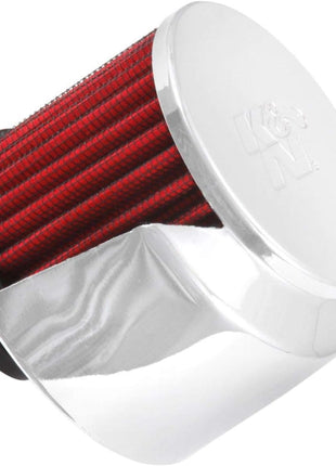 K&N Vent Air Filter/Breather: High Performance, Premium, Washable, Replacement Engine Filter: Filter Height: 2.5 in, Flange Length: 1 in, Shape: Breather, 62-1516