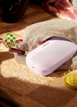 Bose SoundLink Flex Bluetooth Speaker (2nd Gen) - Portable Outdoor Speaker with Hi-Fi Audio, Waterproof and Dustproof, USB-C, Up to 12 Hours Battery Life, Petal Pink - Limited Edition Color