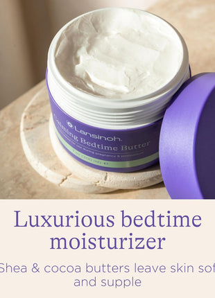 Lansinoh Magnesium Bedtime Butter Body Lotion for Pregnant Moms, Calm Magnesium Lotion for Aching Muscles, Lotion for Women & Soothing Massage, Promote Relaxation, Help Ease Cramps, 7 oz.