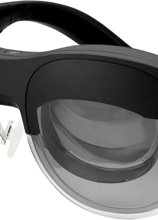 ASUS AirVision M1 Smart AR Glasses - 100" Micro-OLED Wearable Display, 1100 nits, Multi-Screen, Speakers, USB-C, Magnetic Shade, Designed for ROG Ally/Steam Deck/PC/iPhone 16/15/Android/Mac/Tablet
