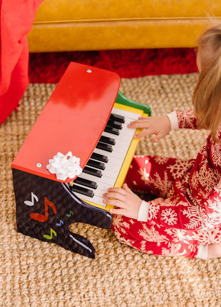 Melissa & Doug Learn-to-Play Piano with 25 Keys and Color-Coded Songbook Toy Piano Kids, Toddler Toys for Ages 3+