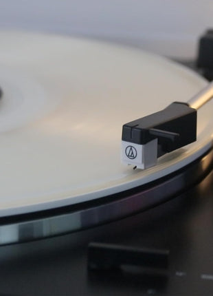 Turntable Mat Record Platter Slipmat: Acrylic Record Player Platter Vinyl Slip Mats for Turntables Antistatic Tighter & Defined Bass, White