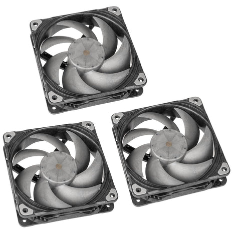 Phanteks T30-120 PWM Fan 120mm High-Performance Silent PC Case Fan 3-Pack