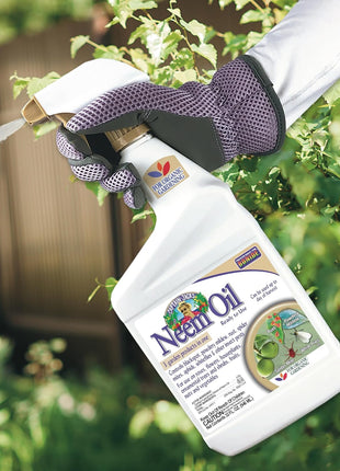 Bonide Captain Jack's Neem Oil, 32 oz Ready-to-Use Spray, Multi-Purpose Fungicide, Insecticide and Miticide for Organic Gardening