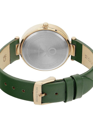 United Colors of Benetton Women Green Round Dial Analog Watch - UWUCL1004
