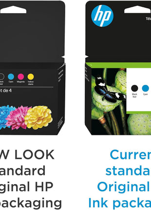HP 936 Black, Cyan, Magenta, Yellow Ink Cartridges Printers (4-Pack) | Works with OfficeJet 9120, OfficeJet Pro 9110, 9120, 9130, Wide Format 9730 | Eligible for Instant Ink | 6C3Z5LN