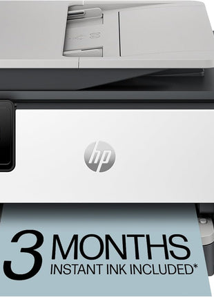 HP OfficeJet Pro 8135e Wireless All-in-One Color Inkjet Printer, Print, scan, Copy, fax, ADF, Duplex Printing Best-for-Home Office, 3 Month Instant Ink Trial Included, AI-Enabled (40Q35A)