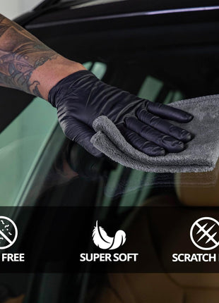 CERAKOTE Microfiber Towels (12 Pack) - Cleaning and Application Towels - Durable 300 GSM Lint-Free Material - Ideal for Cars, Home, Shop and Office