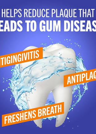 TheraBreath Healthy Gums Oral Rinse, Antigingivitis, Clean Mint Flavor, Dentist Formulated to Help Prevent Gingivitis and Support Gum Health, Alcohol Free, 16 Fl Oz (Pack of 2)