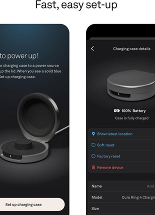 Oura Ring 4 Charging Case - Size 9