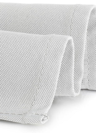 Gee Di Moda Rectangle Tablecloth - 70 x 120 Inch White Table Cloth for 6 or 8 Foot Rectangle Tables - Heavy Duty Washable Fabric - for Holiday Party, Dinner, Weddings, Baby Shower & Events