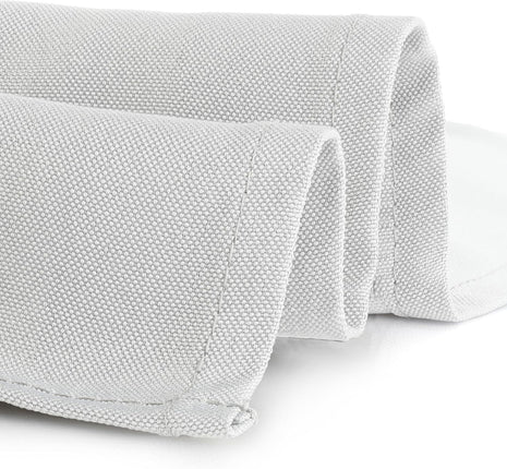 Gee Di Moda Rectangle Tablecloth - 70 x 120 Inch White Table Cloth for 6 or 8 Foot Rectangle Tables - Heavy Duty Washable Fabric - for Holiday Party, Dinner, Weddings, Baby Shower & Events