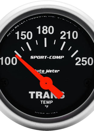 Auto Meter 3357 Sport-Comp Electric Transmission Temperature Gauge