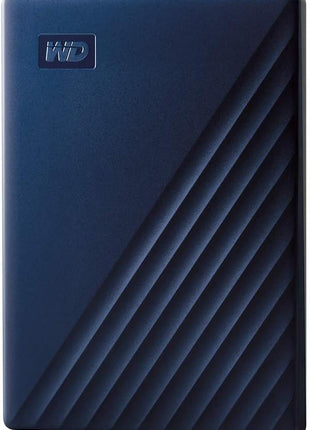 WD 2TB My Passport for Mac, Navy, Portable External Hard Drive with backup software and password protection, USB 3.1/USB 3.0 compatible - WDBA2D0020BBL-WESN
