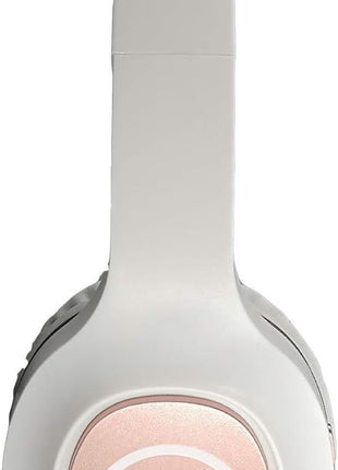 Morpheus 360 Tremors Bluetooth Headphones | Built-in Microphone | Wireless Headset | Gaming Headphones | on Ear Earphones | Wireless/Wired | Rose Gold | HP4500R