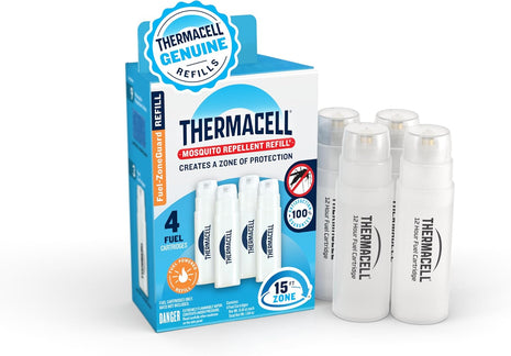 Thermacell Mosquito Repellent Refills; Compatible with Any Fuel-Powered Thermacell Repeller; Highly Effective, Long Lasting, No Spray or Mess; 15 Foot Zone of Mosquito Protection