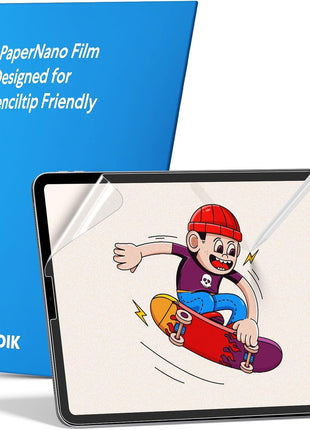 MOBDIK Paperfeel Screen Protector for iPad Air 5/4th & iPad Pro 11 | 2022/2021/2020/2018, 2 Pack Matte Film Crafted for Natural Writing, Anti Glare, Touch Sensitivity