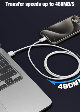Car Carplay Cable for iPhone 17/16/15,iPhone 16/15 Plus17/16/15 Pro 17/16/15Pro Max charger ,USB A to USB C for Carplay USB C Cord, iPad USB C Cable 10th, iPad Air Car Charger Cable Cord 3FT (White)
