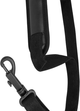 Upgraded Length Tenor Saxophone Neck Strap Soft Sax Leather Strap Padded for Alto and Tenor Saxophone